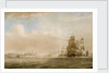 The British fleet off Kronborg Castle, Elsinore, 28 March 1801 [before the Battle of Copenhagen] by Nicholas Pocock