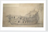 Portrait of the 'Lennox', 70 guns, built at Deptford in 1678 and rebuilt in 1701 by Willem van de Velde the Elder