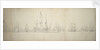 The day before the battle of Lowestoft, 2-12 June 1665 by Willem van de Velde the Elder