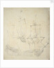 Portrait of a Dutch frigate by Willem van de Velde the Elder