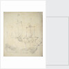 Portrait of a Dutch frigate by Willem van de Velde the Elder