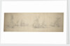The Dutch fleet at anchor near the coast by Willem van de Velde the Elder