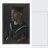 Portrait of Leading Seaman Dove of HMS 'Hardy', 1940 by Eric H. Kennington