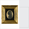 Silhouette of Cuthbert Collingwood drawn by Horatio Nelson when both were serving in the West Indies by Horatio Nelson