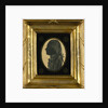 Silhouette of Cuthbert Collingwood drawn by Horatio Nelson when both were serving in the West Indies by Horatio Nelson