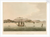 Mallacca, with the 'Hope' at anchor in the roads by James Wathen