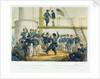 English sailors & French soldiers. A Dance on board HMS Vulture Augt 7' by Edwin Thomas Dolby
