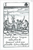 1588 Armada Playing Cards, I of Spades. 'Severall Strange Weapons taken from the Spaniard which were provided to destroy ye English' by unknown