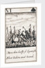 1588 Armada Playing Cards, VI of Spades. 'More then halfe ye Spanish Fleet Taken and Sunck' by unknown