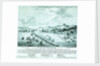 Print of Lord Exmouth's fleet at the City of Algiers, 27th August 1816 by de Bourville