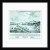 Print of Lord Exmouth's fleet at the City of Algiers, 27th August 1816 by de Bourville