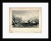 HMS 'Imogene' and 'Andromache' passing the batteries of the Bocca Tigris by Thomas Allom
