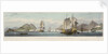 HMS 'Imogene' and 'Andromache' passing the batteries of the Bocca Tigris by Haghe