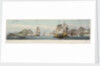 HMS 'Imogene' and 'Andromache' passing the batteries of the Bocca Tigris by Haghe