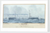 HMS 'Dryad' floated at Chatham 25 November 1893 by P.A. Chinnery