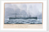 HMS 'Forte' launched at Chatham 9 December 1893 by P.A. Chinnery