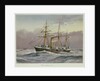 Sloop HMS 'Nymphe' under way by unknown