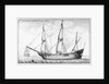 Navis Mercatoria Hollandica vulgo Vliet by Wenceslaus Hollar