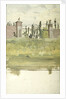The Gates to a Garden or Cemetery by William Lionel Wyllie