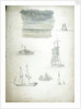 Study of Sea and Sky, Sailing Ships and a Paddle Steamer by William Lionel Wyllie