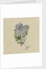 Blue flower with mauve centre, possibly sea holly by William Lionel Wyllie