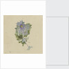 Blue flower with mauve centre, possibly sea holly by William Lionel Wyllie