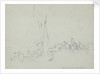 Men casting off in boats from the shore by Willem van de Velde the Elder