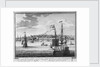 Nieu Amsterdam, een stedeken in Noord Amerikaes. Nieu Hollant op het eilant Mankattan: namaels Nieu Jork genaemt, toen het geraekte in't gebiet der Engelschen' by Peter Schenk