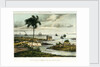 Cojimar (or Coximar) fort, Havana by F. Mialhe