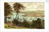Devonport & the Hamoaze from Mount Edgecumbe. Six Views of the Picturesque Scenery of Plymouth by Newman & Co