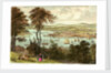 Devonport & the Hamoaze from Mount Edgecumbe. Six Views of the Picturesque Scenery of Plymouth by Newman & Co