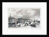 Plymouth Breakwater from the West by Thomas Allom