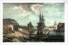 Stonehouse Bridge from Richmond Walk. Illustrations of Plymouth, Devonport, etc No.2 by GR Sartorius