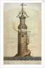South Elevation of the Original Lighthouse, Built upon the Edystone Rock, according to the first Design of Mr Winstanley' by Jaaziell Johnston