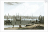 Liverpool, taken from the opposite side of the River by William Daniell