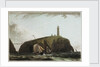 Lighthouse on the South Stack, Holyhead by William Daniell