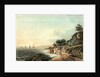 View of the Castle & bathing place at Cowes by J Hassell