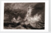 Bell Rock light house during a storm from the North East by Joseph Mallord William Turner