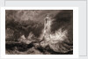 Bell Rock light house during a storm from the North East by Joseph Mallord William Turner