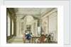 Board room of the Admiralty by Thomas Rowlandson