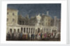 The Illumination at the Admiralty to celebrate the peace after the Crimean War by unknown