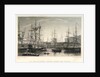 St Katharine's Docks, from the Basin by H. Jorden