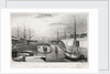 London Docks, looking west by Jones & Co