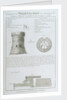 Elevation & lan of Martello Tower Corsica, and a Profile of the Eighteen Pounder mounted on its Carriage & Slide From original drawings taken on the Spot in the possession of I MacArthur Esqr by James Fittler