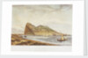 Gibraltar. From the ruins of Fort St Philip by H. A. West