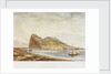 Gibraltar. From the ruins of Fort St Philip by H. A. West
