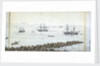 Panoramic view of Naples by Antonio Senape