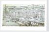 Panoramic view of Naples by Antonio Senape