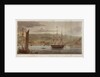 View of the harbour and town of Valparaiso by J. Searle