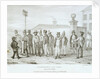 A Government Jail Gang. Sydney N.S Wales by Augustus Earle